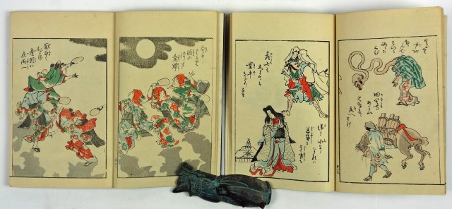 神事行燈　全５冊　国芳・英泉・真虎・国貞・国直画