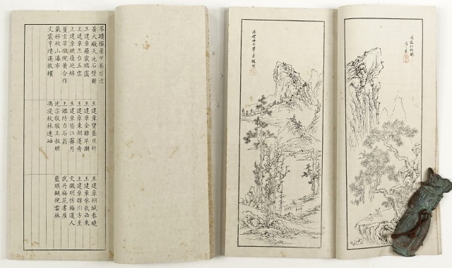 名蹟撮要　全２冊　猪瀬東寧 筆写/村田雷蔵 編