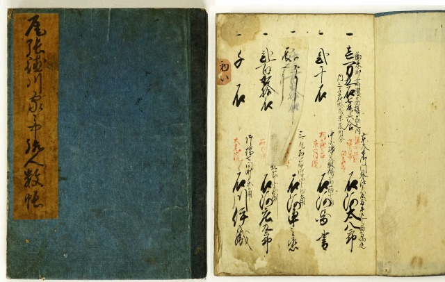 尾張徳川家家中総人数帳　（分限帳）