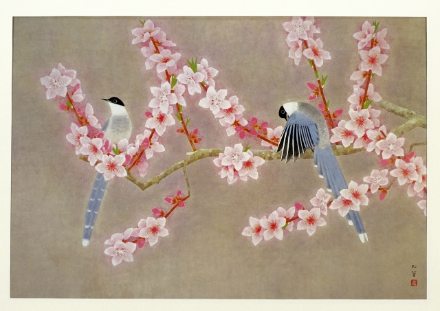 上村松篁　花香鳥鳴　上村松篁