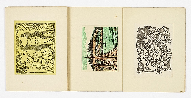 版画誌　陸奥駒　第１７号　全１２葉　佐藤米次郎編　棟方志功　川上澄生　関野準一郎他