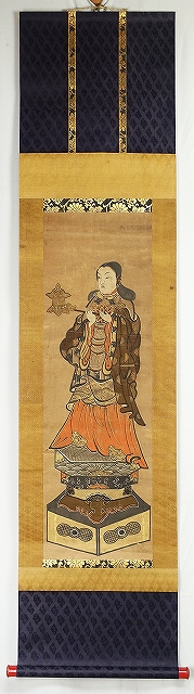 聖徳太子尊像幅　孝養立図