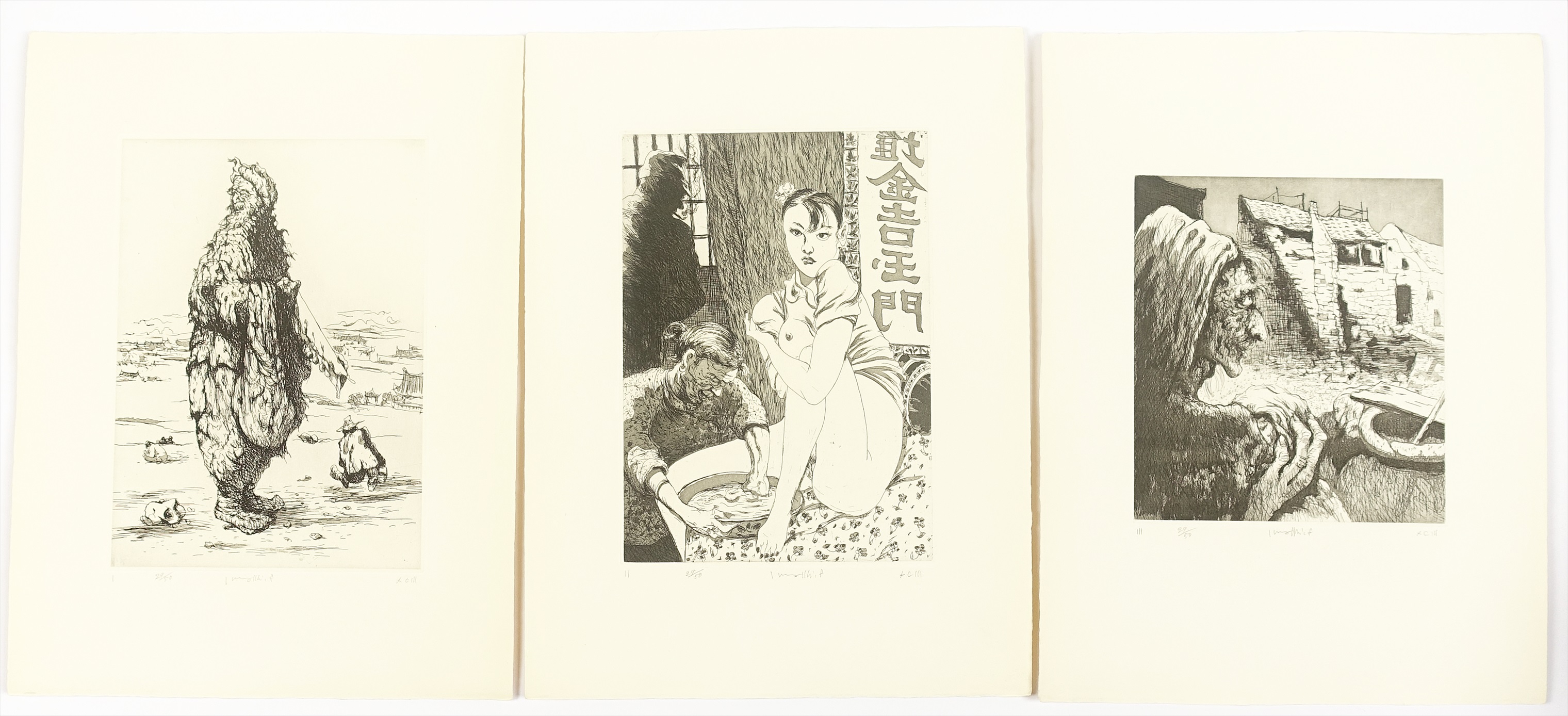 ●蔵書票　 書票 　　　　古沢岩美　他　　　銅版画　15枚 古沢岩美肉筆表紙絵『新輯 坂本書票集』限定28部 蔵書票